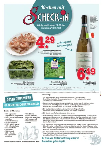 Fischrezept und Produktangebote