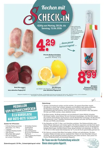 Fischrezept und Produktangebote