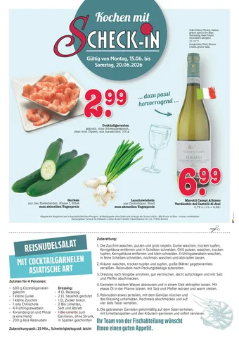 Fischrezept und Produktangebote