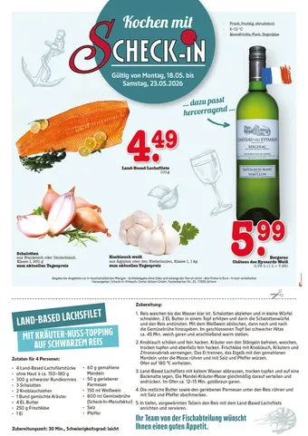 Fischrezept und Produktangebote