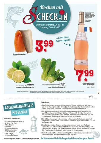 Fischrezept und Produktangebote