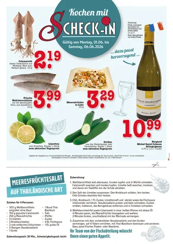 Fischrezept und Produktangebote