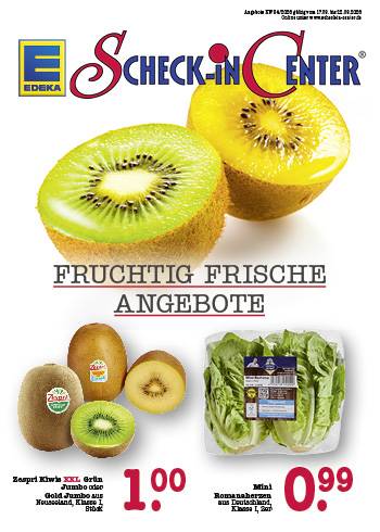 Scheck-in aktuelles Wochenprospekt mit Angeboten