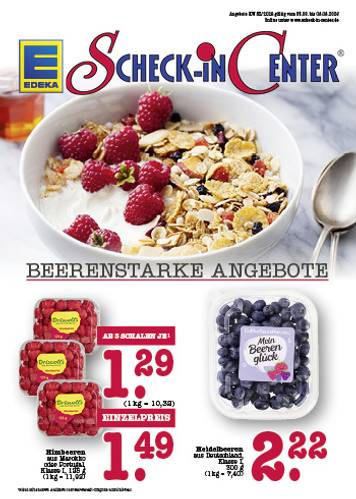 Wochenangebote Flyer von Scheck-in