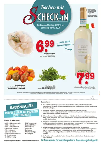 Fischrezept und Produktangebote