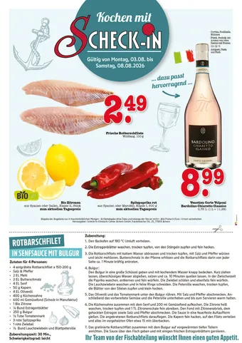 Quelle: Scheck-in Fischrezept und Produktangebote