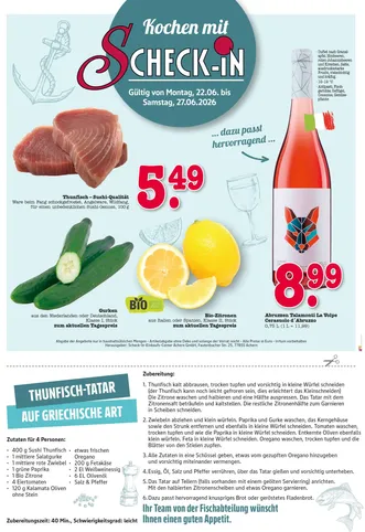 Fischrezept und Produktangebote