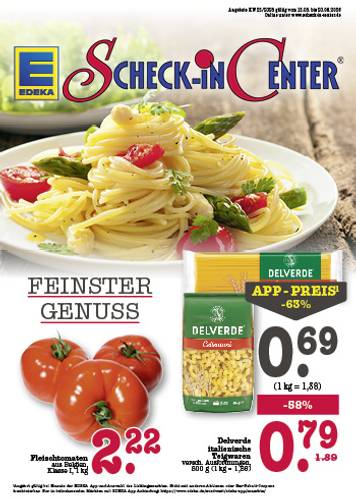 Scheck-in aktuelles Wochenprospekt mit Angeboten
