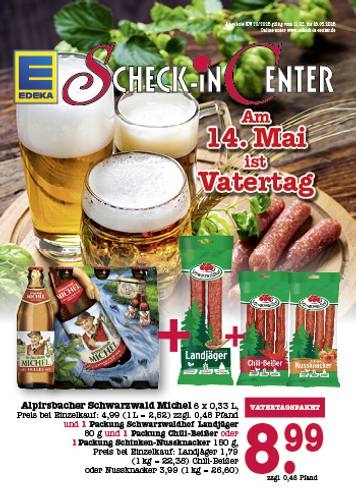 Wochenangebote Flyer von Scheck-in