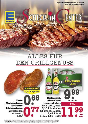 Wochenangebote Flyer von Scheck-in