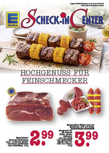 Scheck-in Wochenprospekt