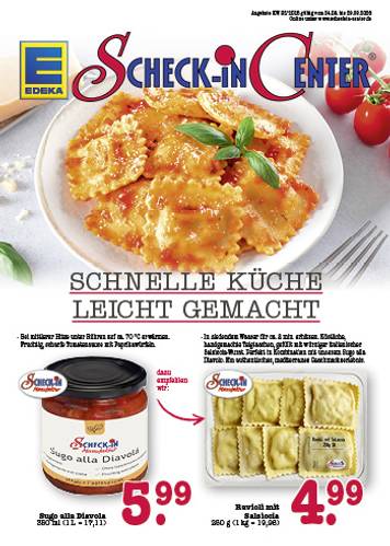 Wochenangebote Flyer von Scheck-in