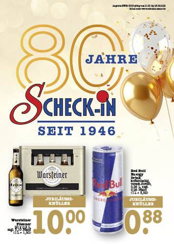 Scheck-in Wochenprospekt