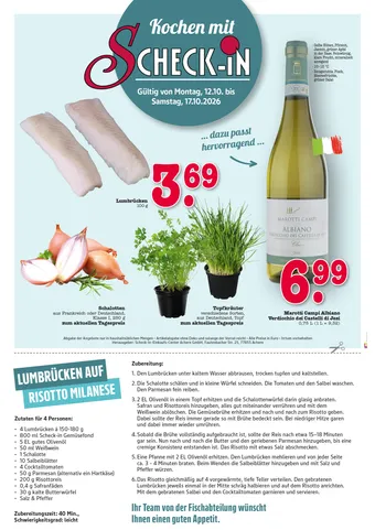 Fischrezept und Produktangebote