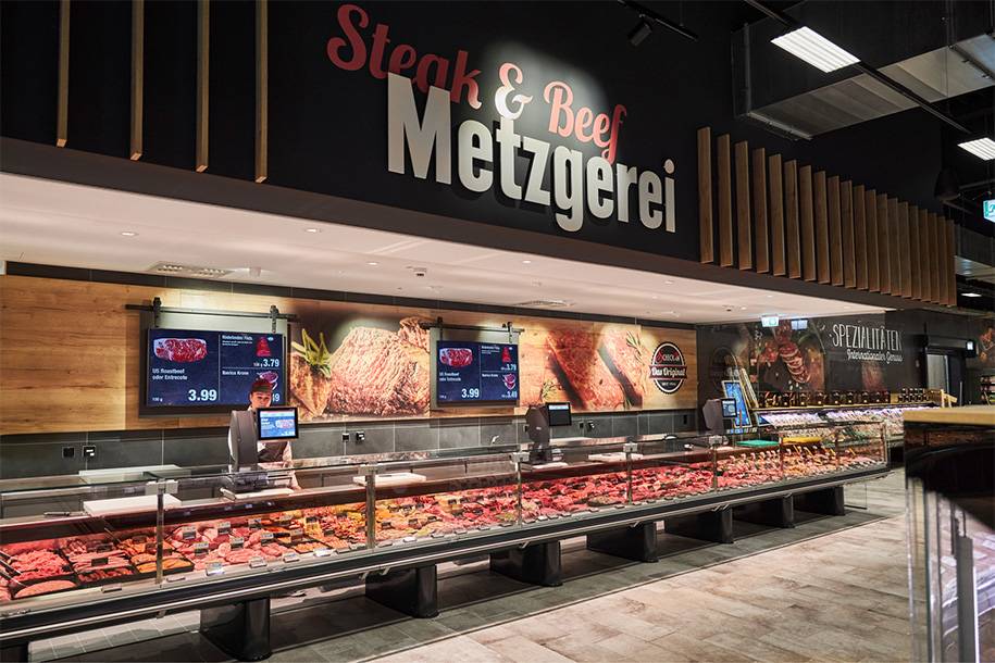 Metzgerei Theke