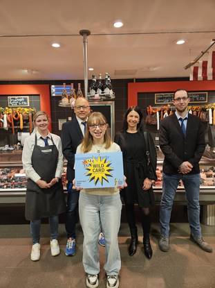 Leonie FLeisch hat eine Wildcard für den EDEKA Young Talent Award erhalten